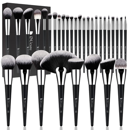 Makeup Brushes Set Professional 32Pcs Make up Brushes Premium Synthetic Kabuki Foundation Blending Face Powder Blush Concealers Eye Shadows